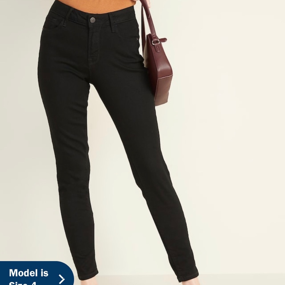 Old Navy Rockstar Skinny Jeans - Black